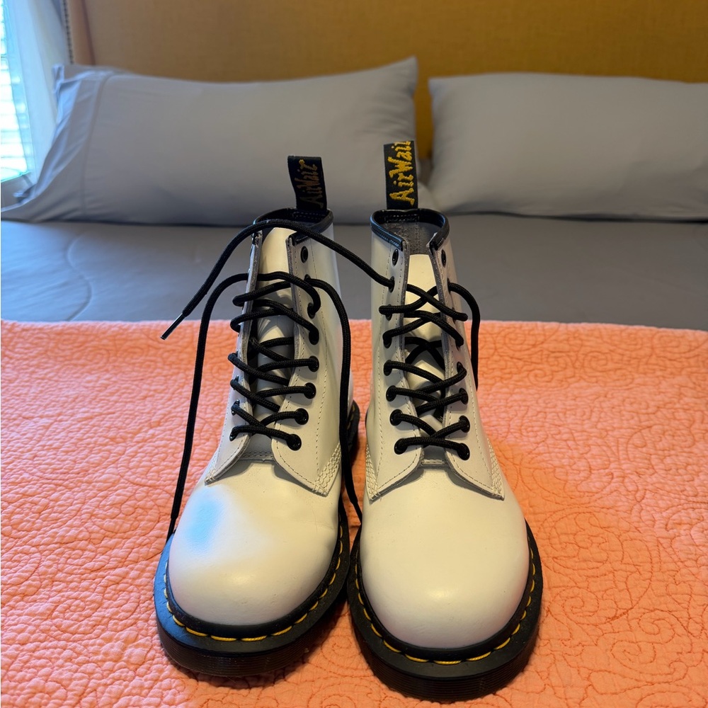 White DocMarten Boots